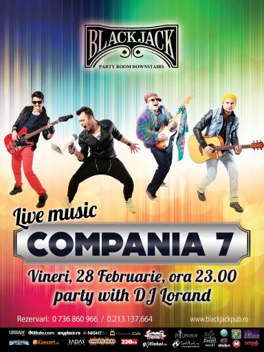 poze live music with compania 7 black jack pub