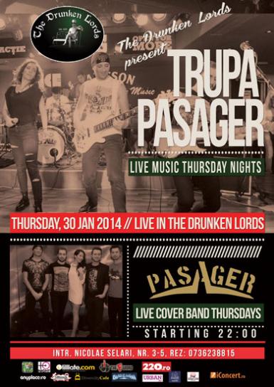 poze live thursdays by trupa pasager the drunken lords