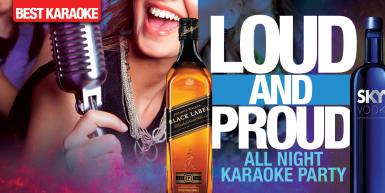 poze loud and proud karaoke weekend party