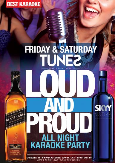 poze loud and proud karaoke weekend party
