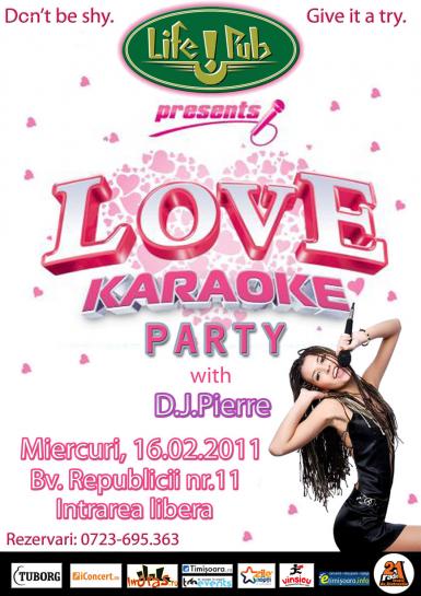 poze love karaoke party with d j pierre