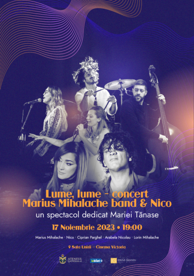 poze lume lume concert marius mihalache band nico
