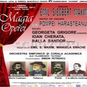 poze magia operei la filarmonica oltenia 