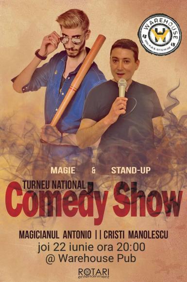 poze magic comedy show magicianul antonio cristi manolescu