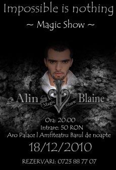 poze magic show impossible is nothing aro palace