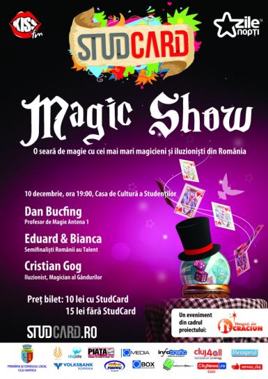 poze magic show la cluj