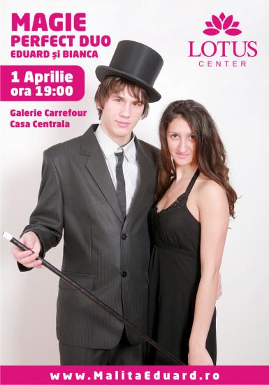 poze magic show lotus center perfect duo eduard si bianca 