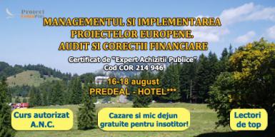 poze managementul si implementarea proiectelor europene audit si core