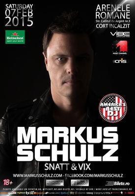 poze markus schulz revine in romania la arenele romane