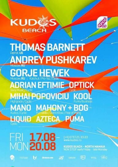 poze mega petrecere la kudos beach