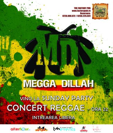 poze megga dillah concert reggae sunday party