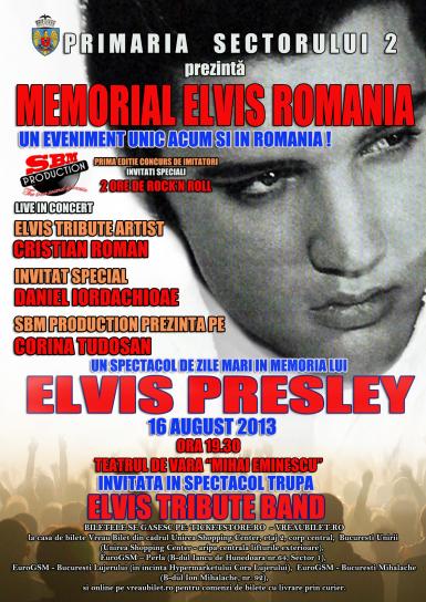 poze memorial elvis romania