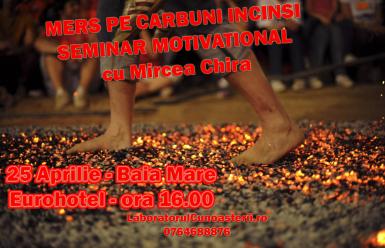 poze mers pe carbuni incinsi seminar motivational