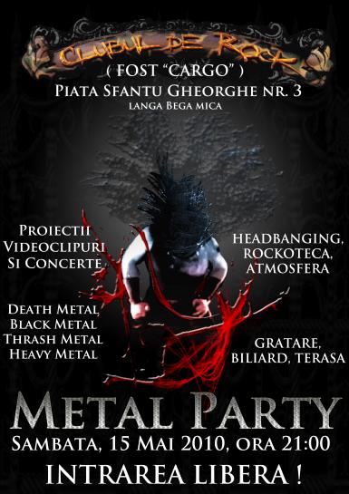 poze metal party