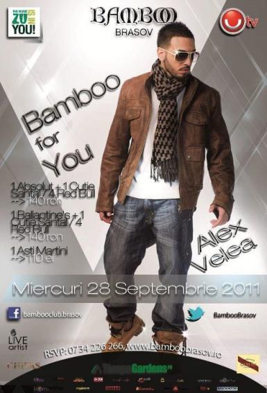 poze miercuri bamboo brasov te asteapta la bamboo for you cu alex velea 