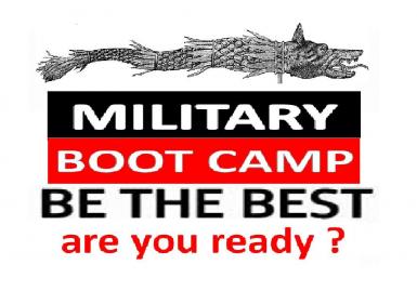 poze military boot camp