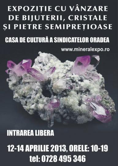 poze mineral expo oradea exclusivitate in cristale 