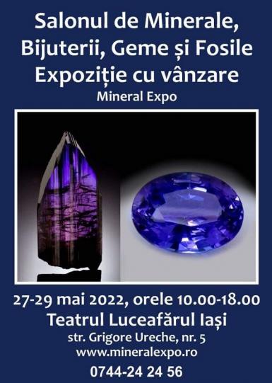 poze mineral expo revine la iasi in perioada 27 29 mai 2022