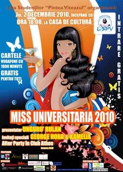 poze  miss universitaria 2010 