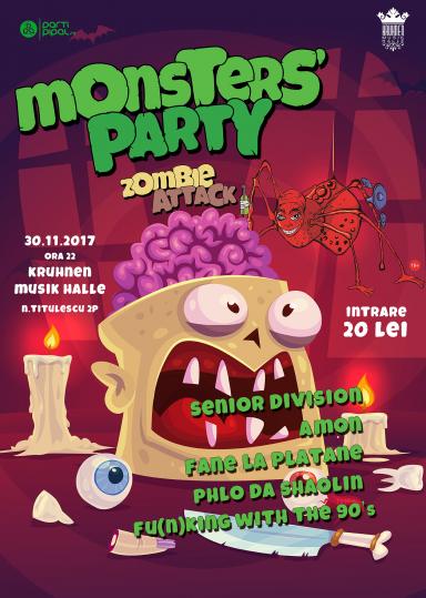 poze monsters party zombie attack