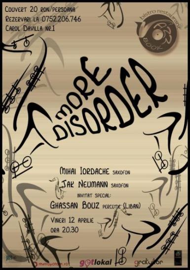 poze more disorder in club jazzbook