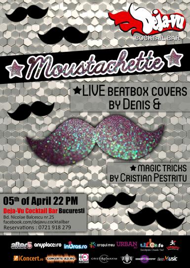 poze  moustachette denis b live looping beatbox covers 