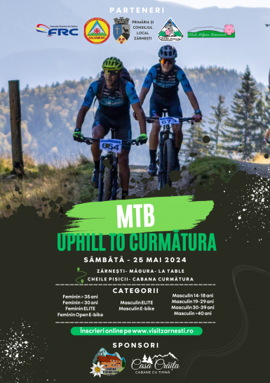 poze mtb uphill to curmatura 2024 zarnesti