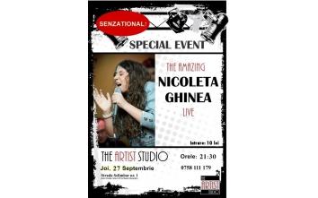 poze nicoleta ghinea la the artist studio