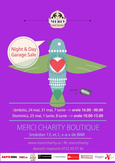 poze night day garage sale in mercy charity boutique