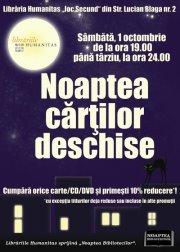 poze noaptea cartilor deschise la timisoara