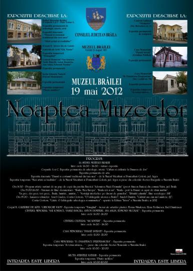 poze noaptea muzeelor in braila