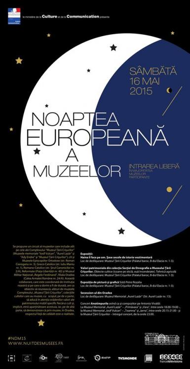 poze  noaptea muzeelor la oradea in 2015