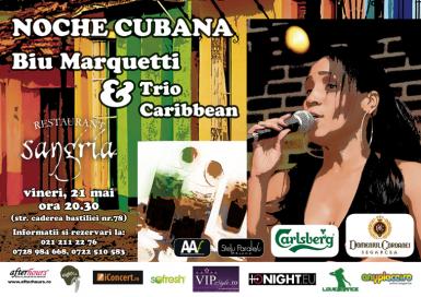 poze noche cubana in restaurant sangria