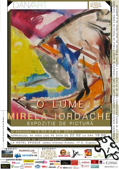 poze  o lume expozitie de pictura mirela iordache