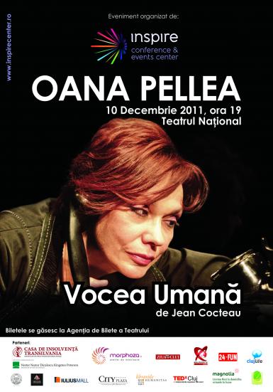 poze oana pellea in vocea umana de jean cocteau