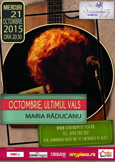 poze octombrie ultimul vals concert maria raducanu