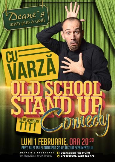 poze old school stand up comedy cu varza 