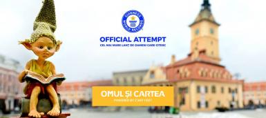 poze omul si cartea cel mai mare lant uman de cititori de carte