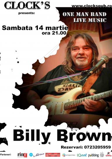 poze one man show with billy brown clock s pub