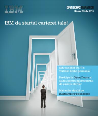 poze open doors marathon ibm da startul carierei tale 