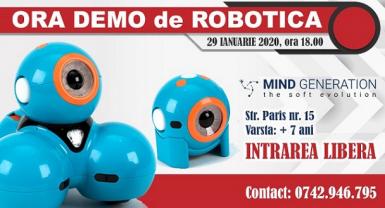 poze ora demo de robotica