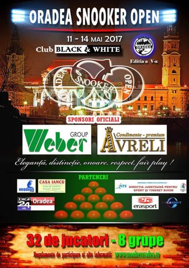 poze oradea snooker open 2017