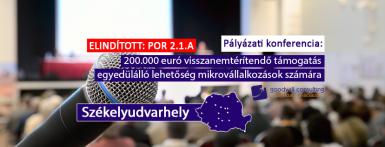 poze palyazati konferencia 200 000 euro visszanemteritendo tamogatas 