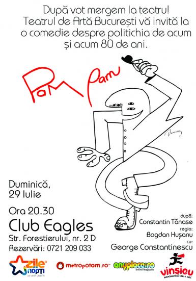 poze  pam pam teatru in club eagles