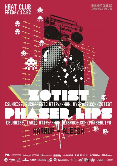 poze party cu zotist phaser lips in heat club