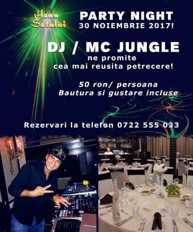 poze party night cu dj mcjungle la hanu satului 