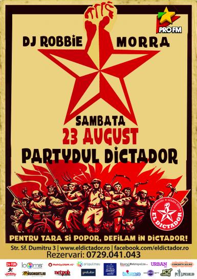 poze partydul dictador marea defilare cu dj robbie morra