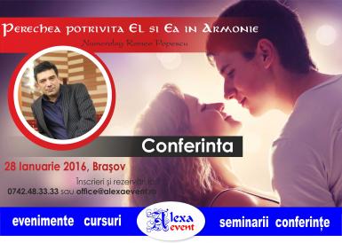 poze perechea potrivita el si ea in armonie conferinta brasov