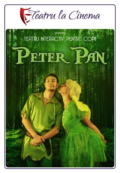 poze peter pan la teatru la cinema din plaza romania