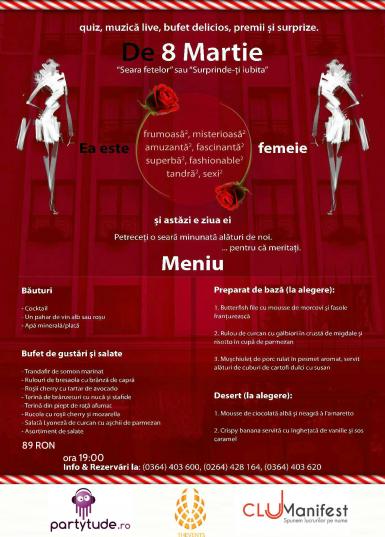 poze petrecere 8 martie 2014